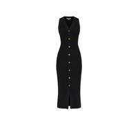 Michael Kors - Robe moulante côtelée - Femme - Robes - Noir - Taille: 38 FR