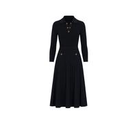 Michael Kors - Robe pull polo en maille stretch - Femme - Robes - Noir - Taille: 40 FR