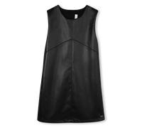 Michael Kors - Robe Sans Manches En Simili - Black - Fille - 8 Ans