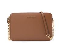 Michael Kors - Sac à bandoulière en cuir Saffiano avec détails dorés - Femme - Sacs - Brun - Taille: ONE Size