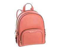 Michael Kors - Sac à dos en cuir Jaycee - Femme - Sacs - Rouge - Taille: ONE Size
