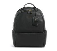 Michael Kors - Sac à Dos en Cuir Noir à Fermeture Éclair - Femme - Sacs - Noir - Taille: ONE Size