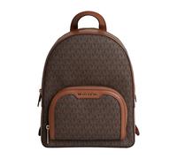 Michael Kors - Sac à dos en toile imprimée Jaycee - Femme - Sacs - Brun - Taille: ONE Size