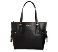 Michael Kors Sac À Main Shopper Voyager EW Tote En Cuir Noir Neuf