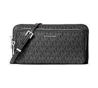 Michael Kors - Sac bandoulière Continental Jet Set Large à logo signature - Femme - Sacs - Noir - Taille: ONE Size