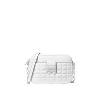 Michael Kors Sac bandoulière cuir matelassé Tribeca Blanc-Optique