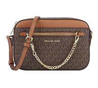 Michael Kors Sac Bandoulière Femme Cuir Saffiano Marron Signature
