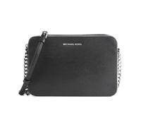 Michael Kors - Sac bandoulière Jet Set Large en cuir Saffiano - Femme - Sacs - Noir - Taille: ONE Size