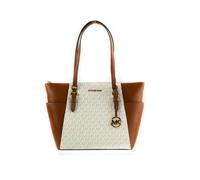 Michael Kors - Sac cabas à fermeture éclair Signature en cuir - Femme - Sacs - Multicolore - Taille: ONE Size