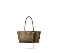 Michael Kors Sac cabas cuir Hamilton Moderne Vert-Fonce