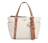 Michael Kors - Sac cabas en toile enduite - Femme - Sacs - Blanc - Taille: ONE Size