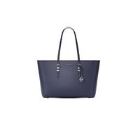 MICHAEL KORS Sac en cuir - Shopper QUINN Large bleu marine