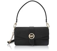 Michael Kors Femme Greenwich Sac d paule, Schwarz, 25,4 cm x 14 9,5 cm. EU