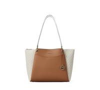 Michael Kors Sac porté épaule May Vanille-Noisette