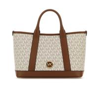 Michael Kors - Sac Shopping Luisa en Toile - Femme - Sacs - Beige - Taille: ONE Size