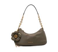 Michael Kors Sac pochette Nolita Medium Chain pour femme, Nylon/Loden/Breloque Fleur, taille unique