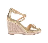 Michael Kors - Sandale compensée avec Plaque Logo - Femme - Chaussures - Jaune - Taille: 39 EU