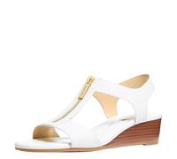 Michael Kors Sandales compensées Berkley pour femme, Blanc optique, 41 EU