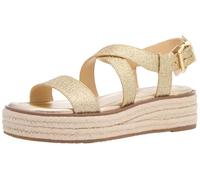 Michael Kors Sandales espadrilles Lynn pour femme, Doré pâle, 40 EU