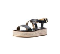 Michael Kors Sandales espadrilles Lynn pour femme, noir, 36.5 EU