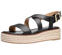 Michael Kors Sandales espadrilles Lynn pour femme, noir, 36.5 EU