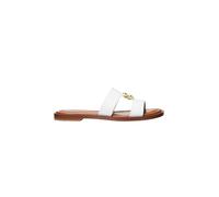 Michael Kors Sandales 'MICHAEL KORS ERIN FLAT SANDAL LEATHER Scarpe' blanc, Taille 36