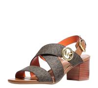 Michael Kors Sandales Vera Flex Mid pour femme, marron, 39 EU