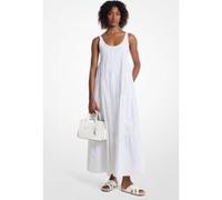 Michael Kors Scoop Neck Tier Dress In White Taille: S | Robes longues Outlet | Femme | Blanche