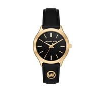 Michael Kors Femmes Analogique Quartz Montre avec Bracelet en Cuir MK7553