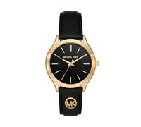 Michael Kors Femmes Analogique Quartz Montre avec Bracelet en Cuir MK7553