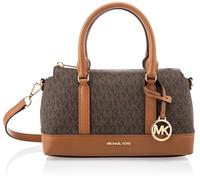 Michael Kors Sac à main Andie Small Signature Logo Satchel Femme Brun Taille ONE Size