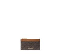 Michael Kors Porte-cartes zippé SM Zip Key Card Case Casual Jet Set Marron Taille Unique