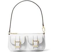 Michael Kors Small Pouchette Optic White Taille: OS | Shorts Outlet | Femme | Blanche