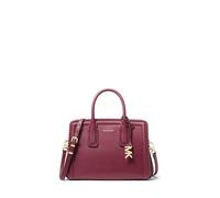 Michael Kors Small Satchel, Petit Sac à bandoulière Laila Femmes, Hardware Color Or/Mûrier, Taille Unique