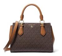 Michael Kors Marilyn Sac à main brun foncé, femme