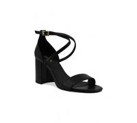 Michael Kors - Sophie Flex Leather Sandal - Femme - Chaussures - Noir - Taille: 38 1/2 EU