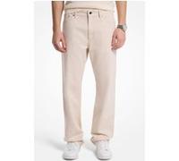 Michael Kors Straight Leg Jean In Ecru White Taille: W33L34 | Jeans droits Outlet | Homme | Marron