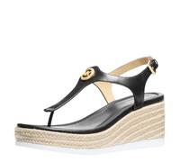 Michael Kors String compensé Val pour femme, noir, 39 EU