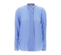 Michael Kors - Striped Blouse - Femme - Blouses et Chemises - Bleu - Taille: 42 FR