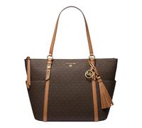 Michael Kors - Sullivan Large Top-Zip Tote - Femme - Sacs - Brun - Taille: ONE Size