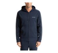 Michael Kors - SweaT-shirt à capuche uni avec cordon et zip - Homme - Sweatshirts et sweats à capuche - Bleu - Taille: XL