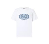 Michael Kors T-Shirt 'VICTORY' bleu / blanc, Taille M