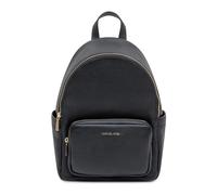 Michael Kors - Tanner Medium Pebbled Leather Backpack - Femme - Sacs - Noir - Taille: ONE Size