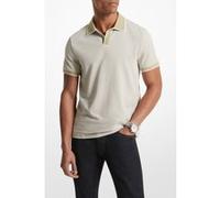 Michael Kors Textured Casual Polo Shirt In Light Sage Taille: M | Polos Outlet | Homme | Vert
