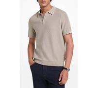 Michael Kors Textured Casual Polo Shirt In Mauve Taille: S | Polos Outlet | Homme | Mauve