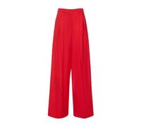 Michael Kors - Tissue Wool Gabardine Palazzo Pants - Femme - Pantalons - Rouge - Taille: 36 FR
