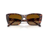 Michael Kors Lunettes de soleil Tokyo MK2270U Femme 53 mm Brun Polarisées