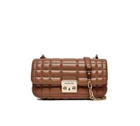 Michael Kors Tribeca - Petit sac porté épaule cuir matelassé Marron-Luggage 30R4G2RL5L-MARRON