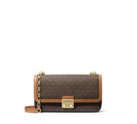 Michael Kors Tribeca - Sac à rabat Brun-Noisette 30R5G2RL7B252