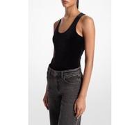 Michael Kors Velvet Tank Vest Bodysuit In Black Taille: XL | Bodies Outlet | Femme | Le Noir